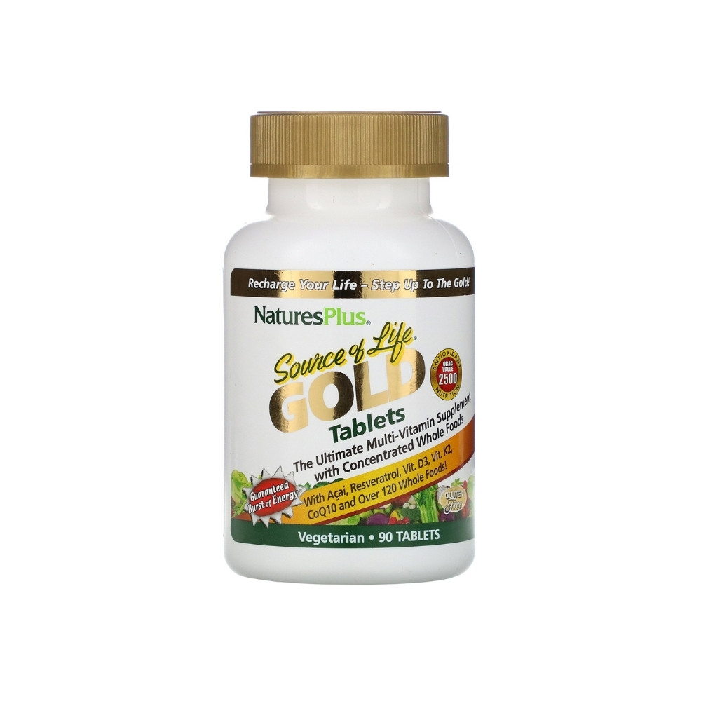 Natures Plus Source of Life Gold Multivitamins 